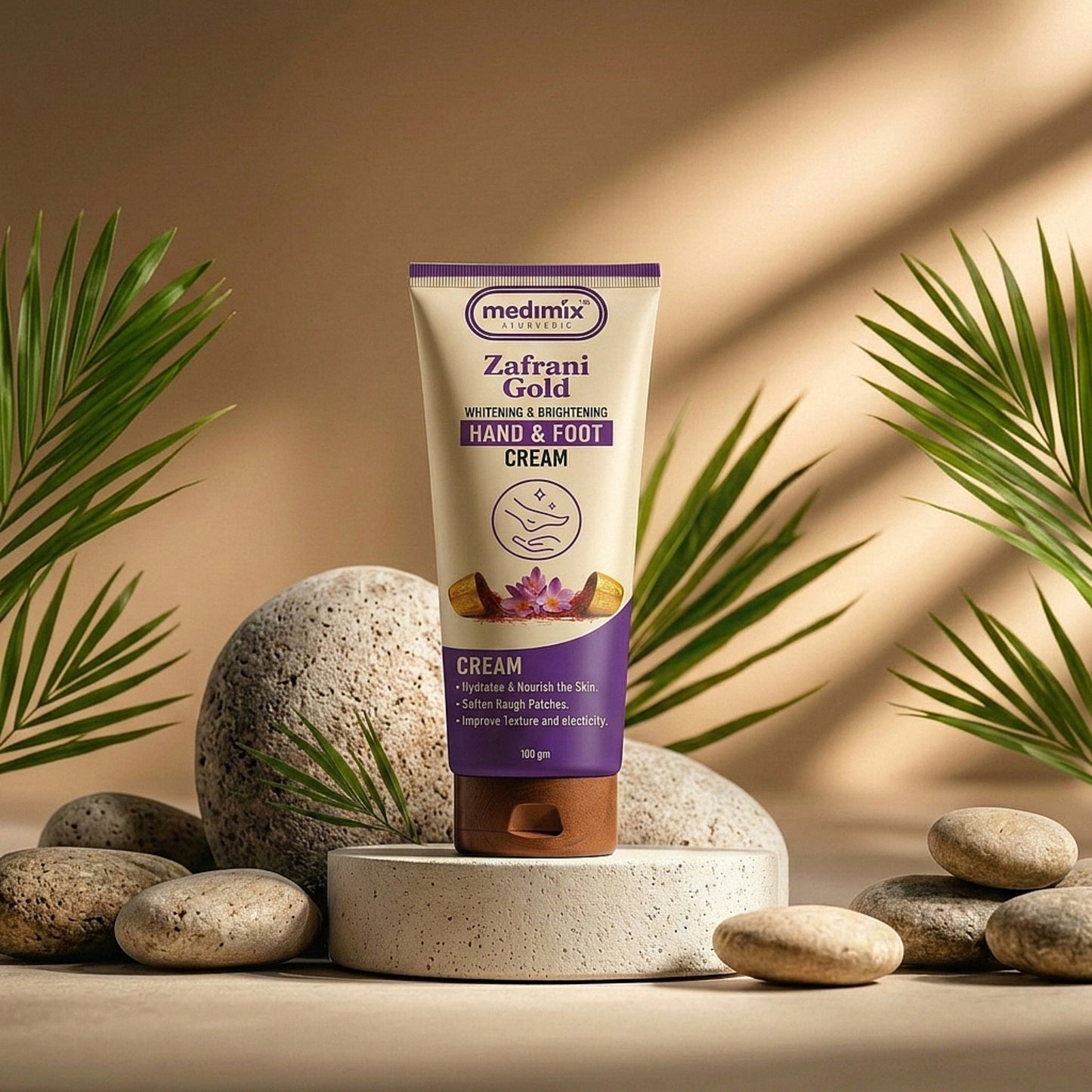 Medimix Zafrani Gold Whitening & Brightening Hand & Foot Cream