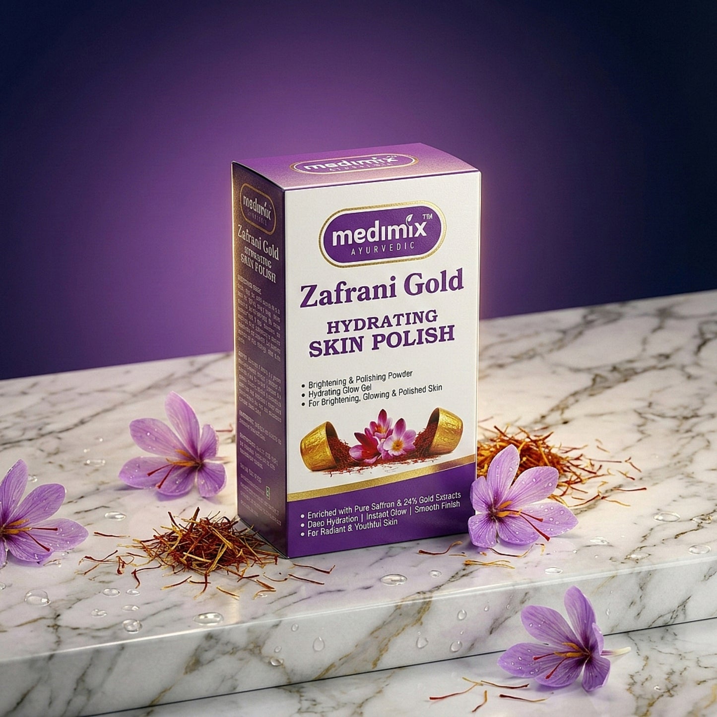 Medimix Zafrani Gold Hydrating Skin Polish