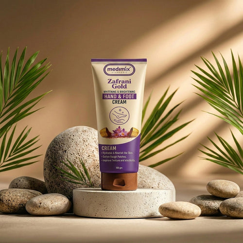 Medimix Zafrani Gold Whitening & Brightening Hand & Foot Cream