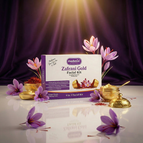 Medimix Zafrani Gold Facial Kit (6 in 1)